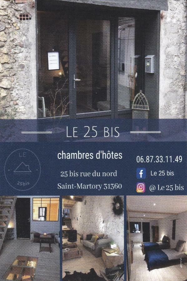 Saint-Martory Le 25Bis B&B 외부 사진